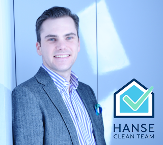 Reinigungsteam von Hanse Clean Team im Einsatz in Bremen
